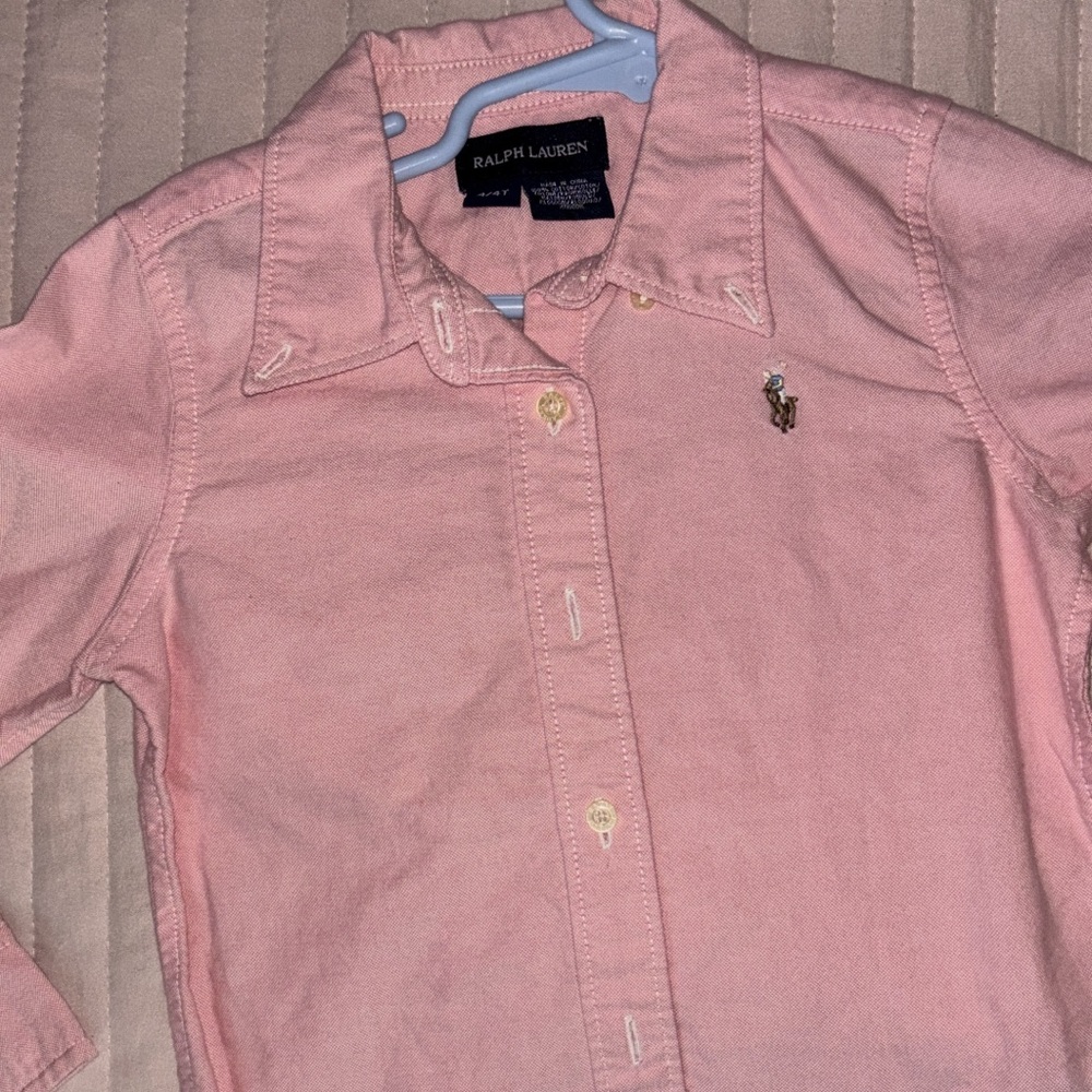 Ralph Lauren Kids Pink Shirt